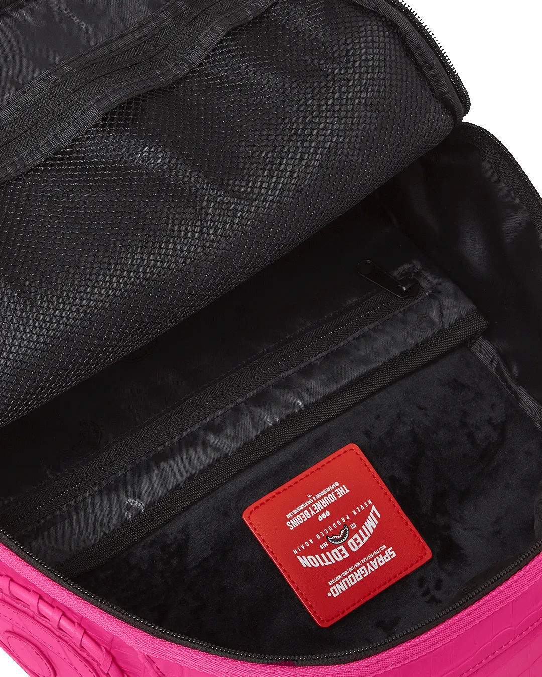 Sprayground Abstract Backpack (Pink Snake)