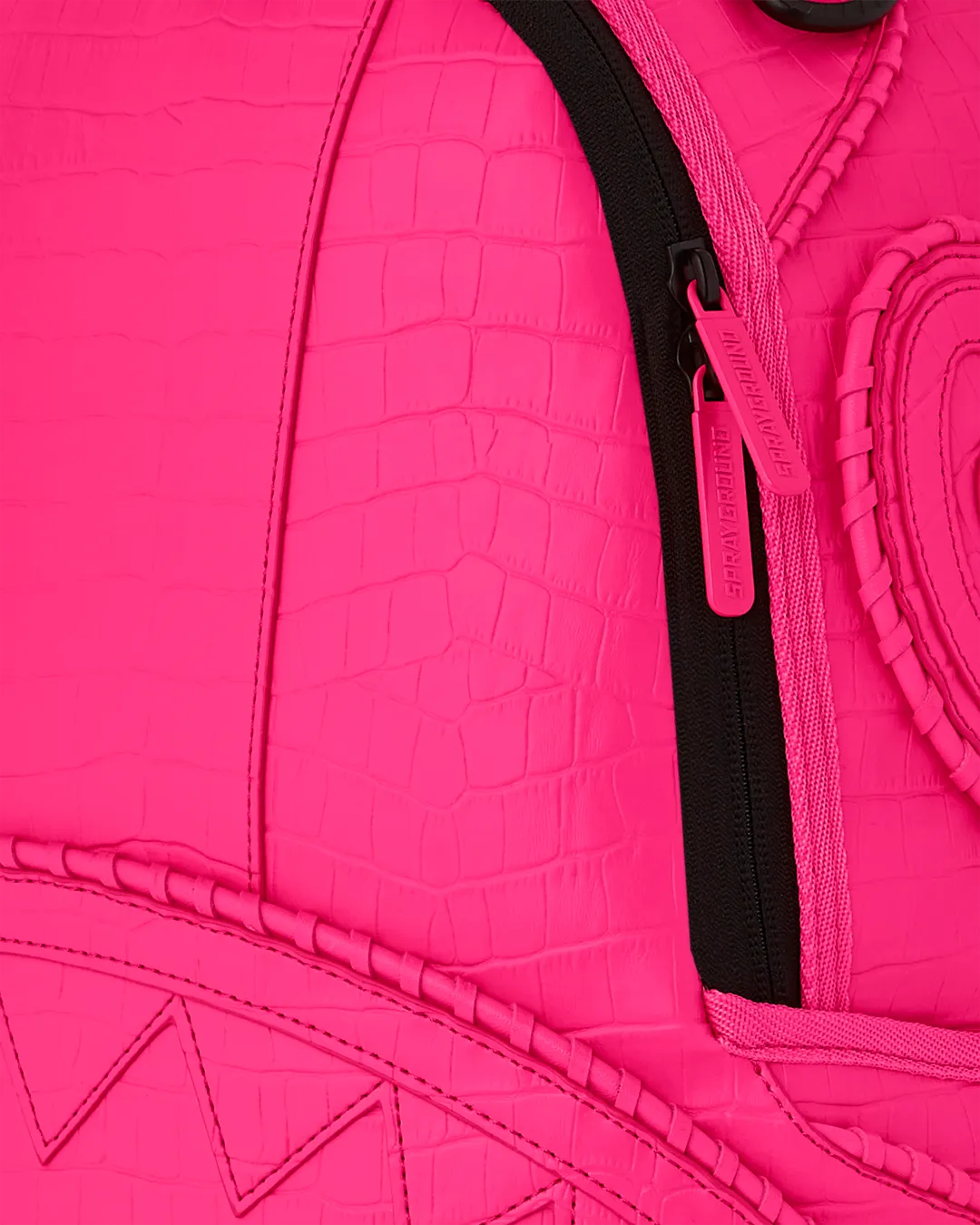 Sprayground Abstract Backpack (Pink Snake)