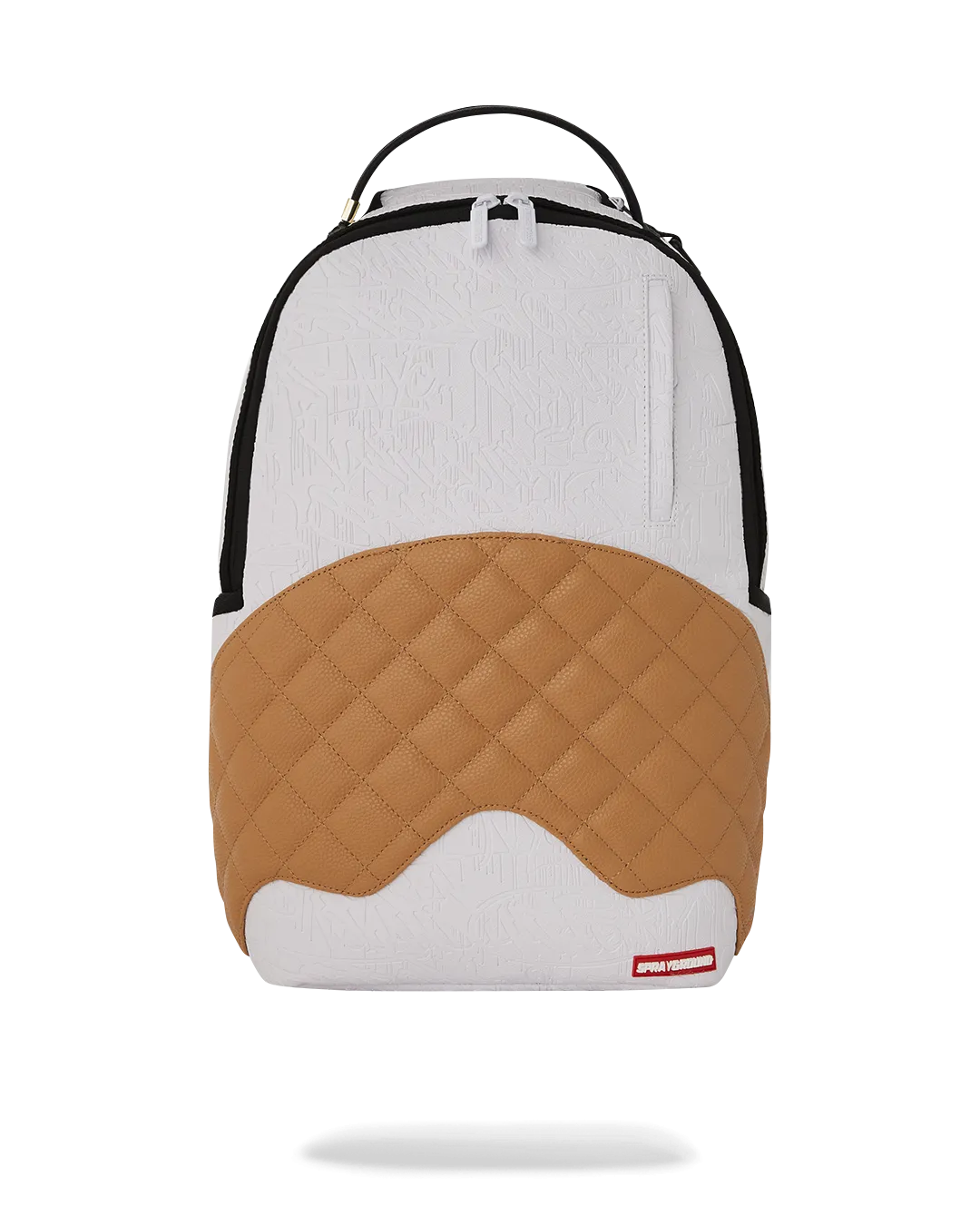 Sprayground DLXSV Backpack (Paris Embossed Cognac)