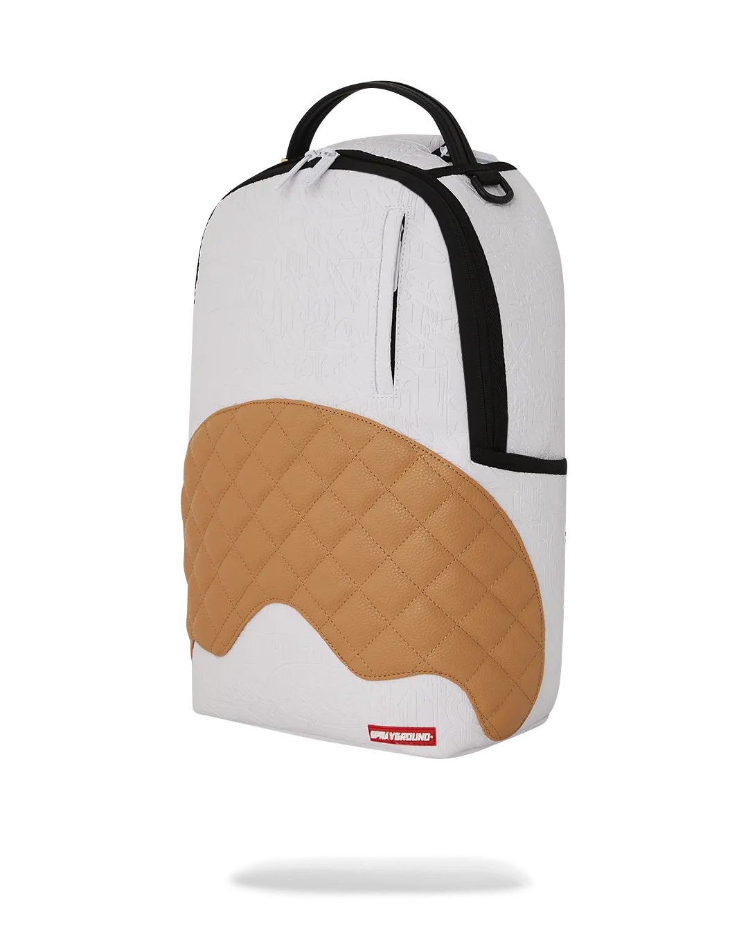 Sprayground DLXSV Backpack (Paris Embossed Cognac)