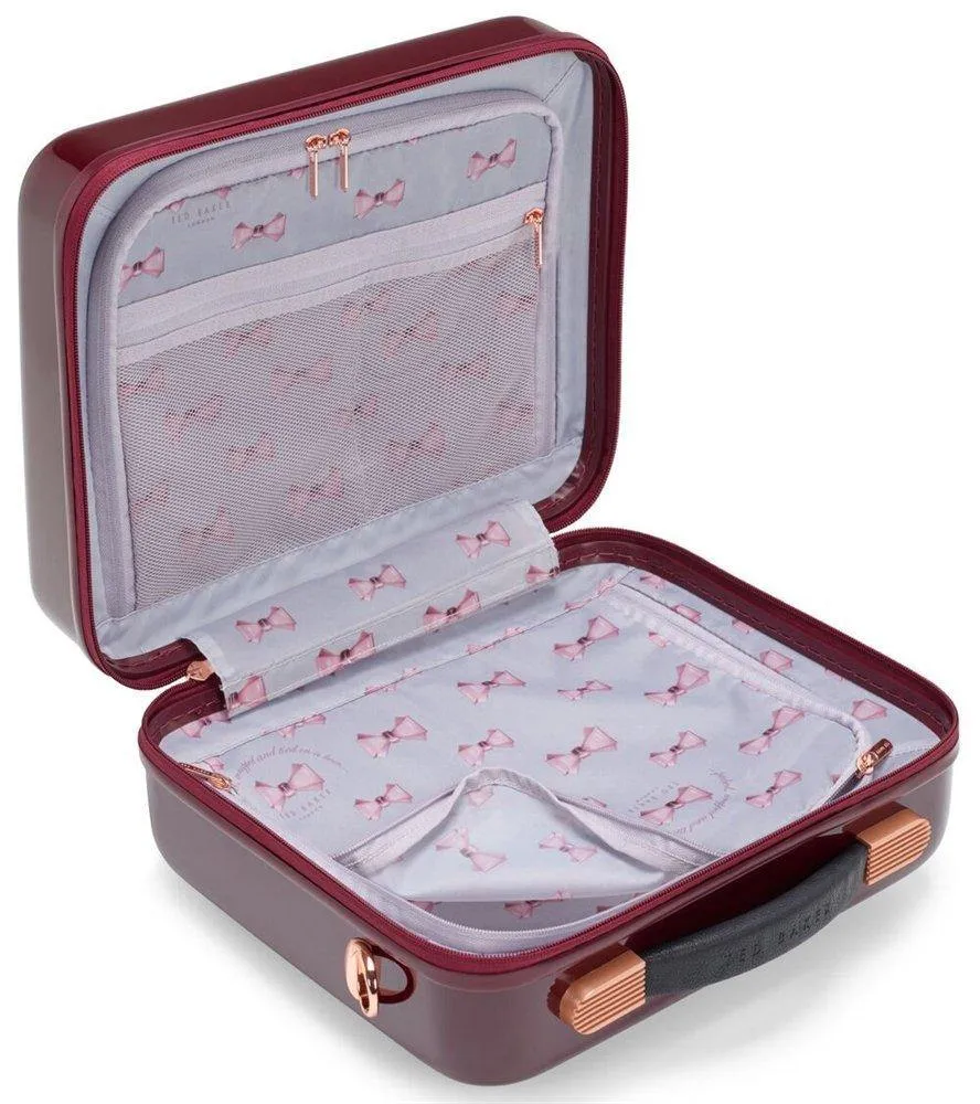Ted Baker Women's Hardside Vanity Case -Wheel Cosmetic Bags