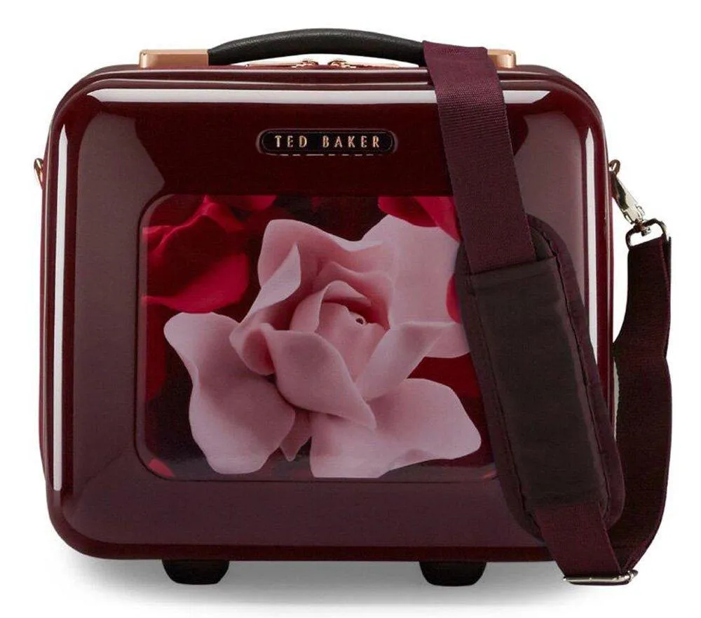 Ted Baker Women's Hardside Vanity Case -Wheel Cosmetic Bags