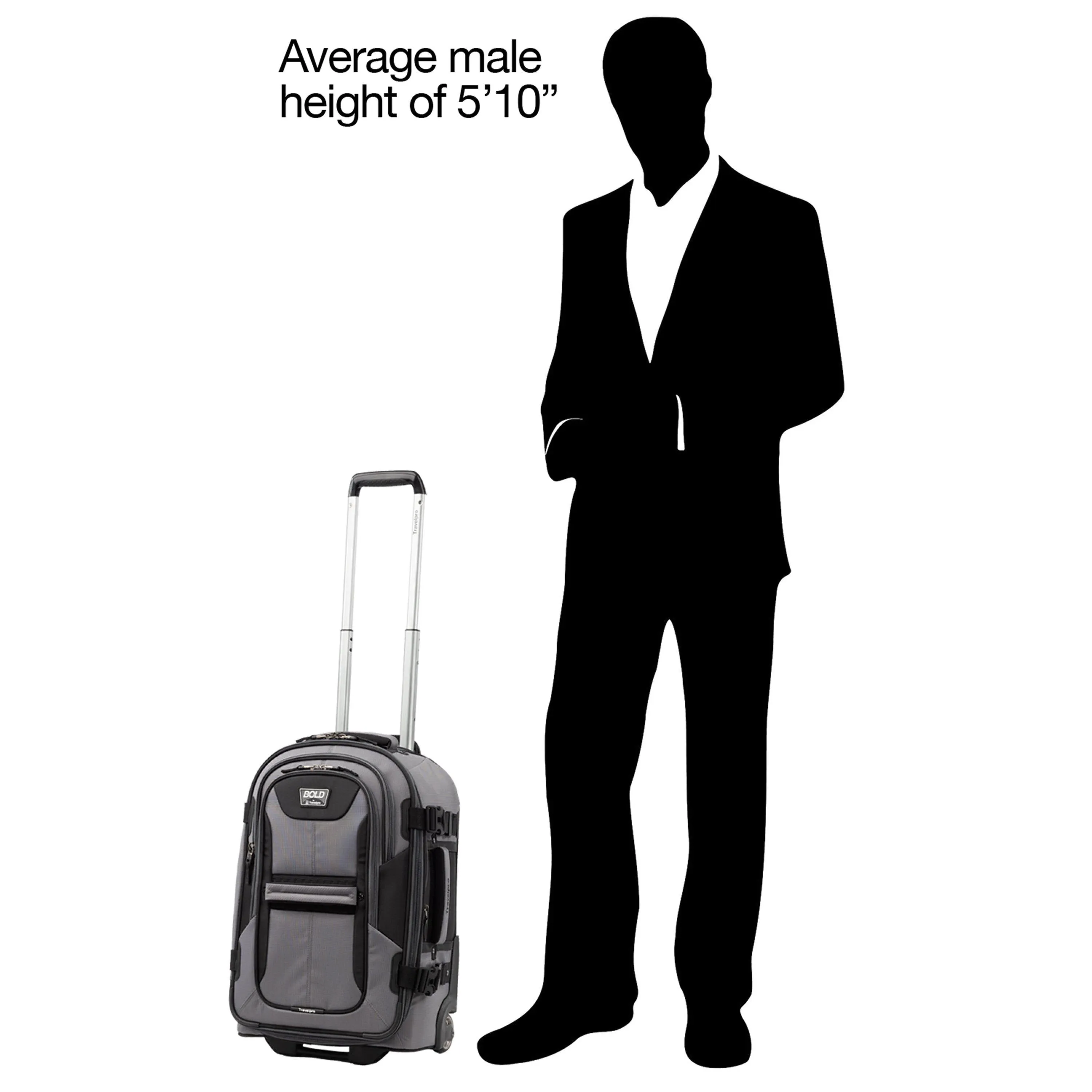 TravelPro Bold 22" 2-Wheel Carry-On Luggage