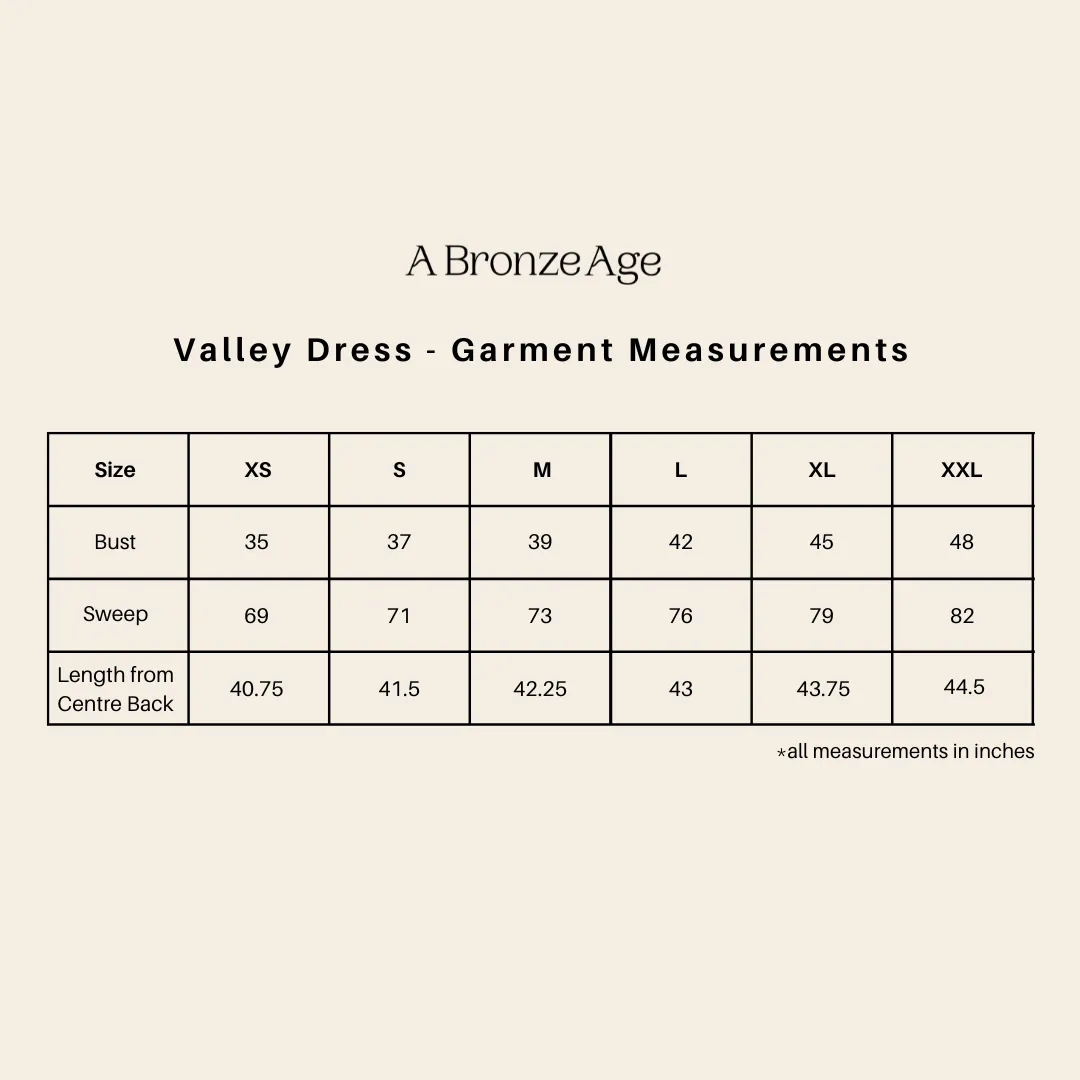 Valley Dress - Ready To Ship