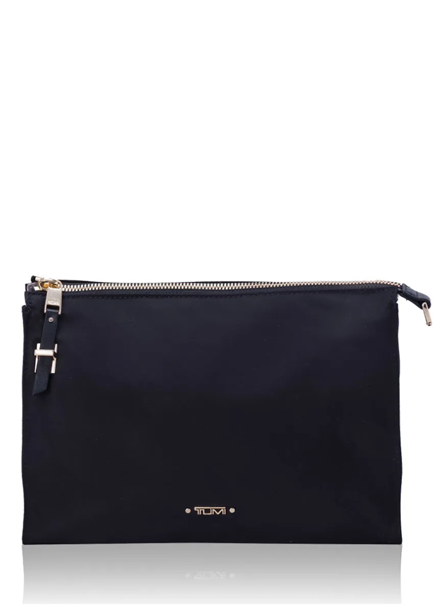 Voyageur Small Basel Triangle Pouch -  Black