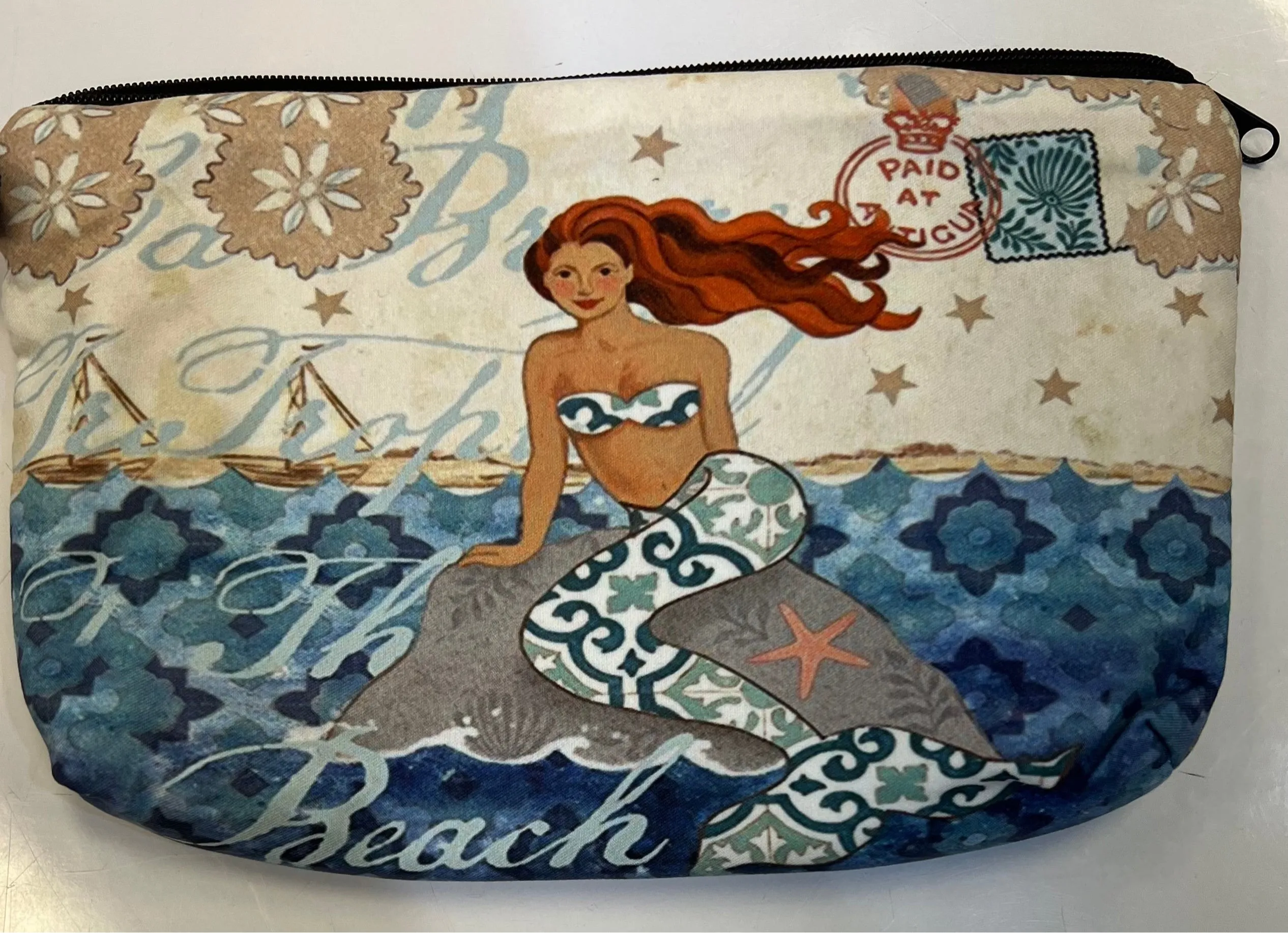 Zippered Pouch - Mermaid