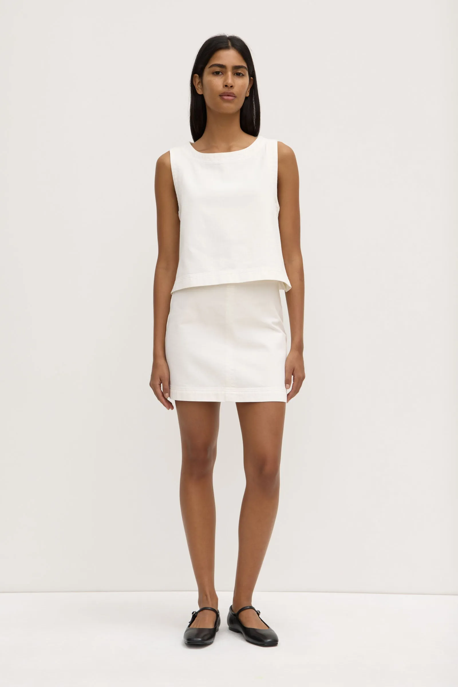 Zoey Twill Top