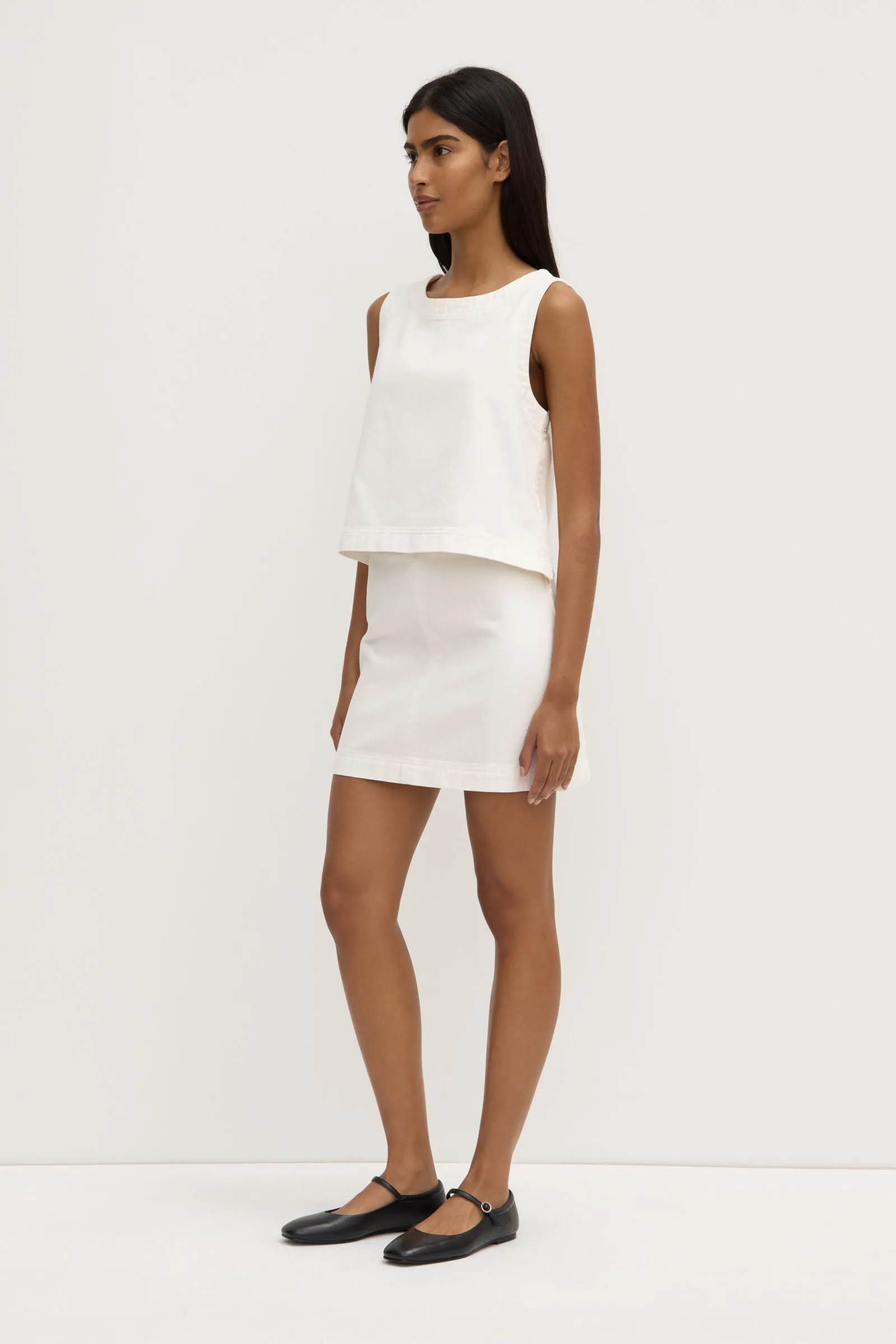 Zoey Twill Top
