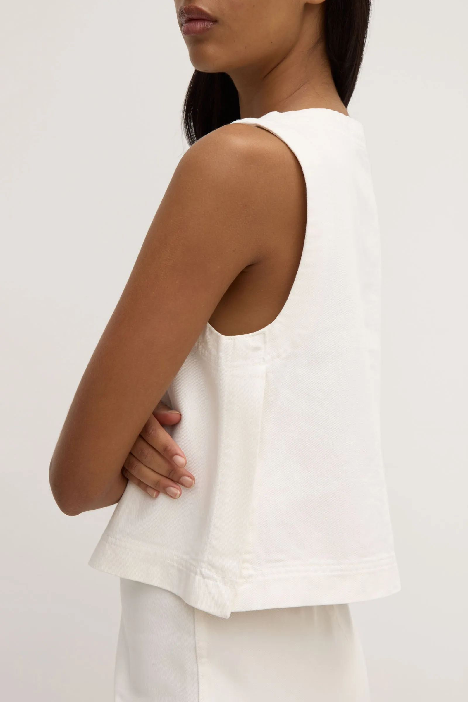 Zoey Twill Top